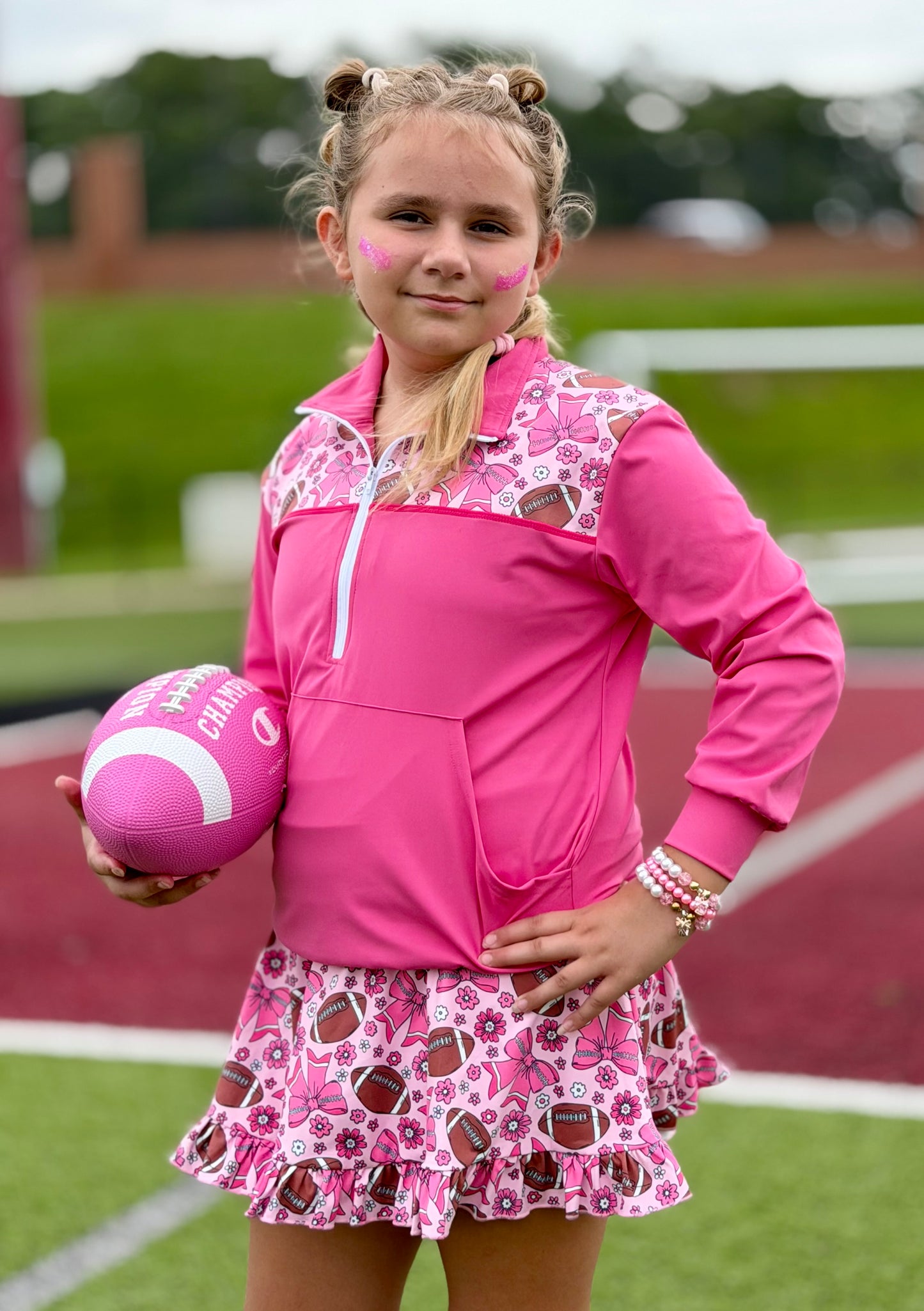 Kickoff Kisses Pullover