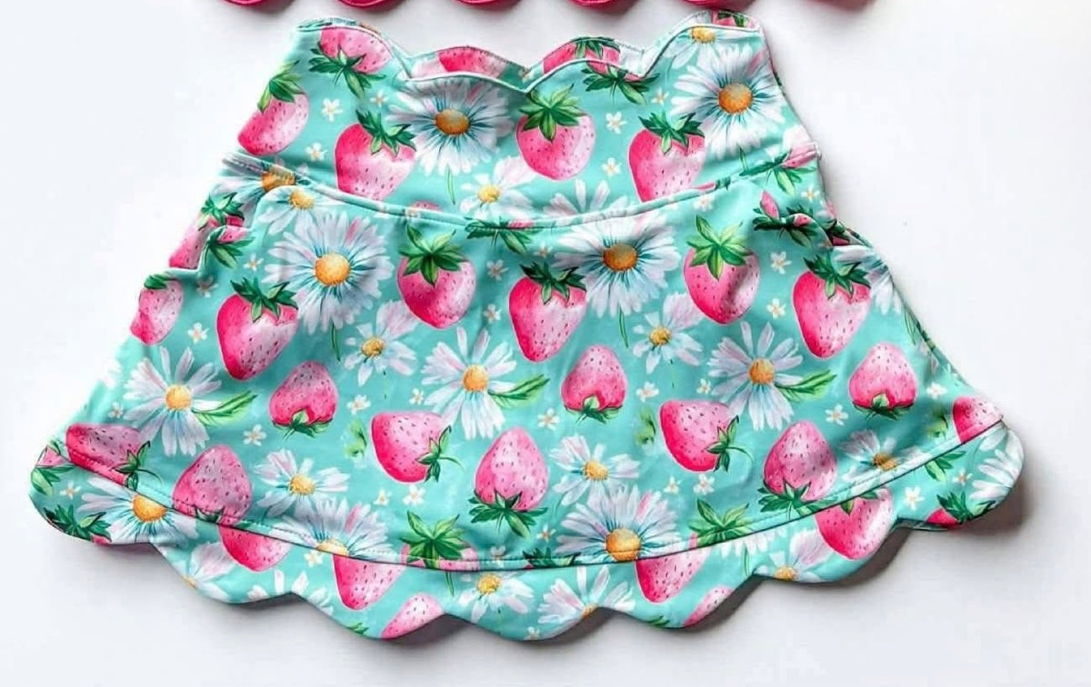 Strawberry Sunshine Mama Skort