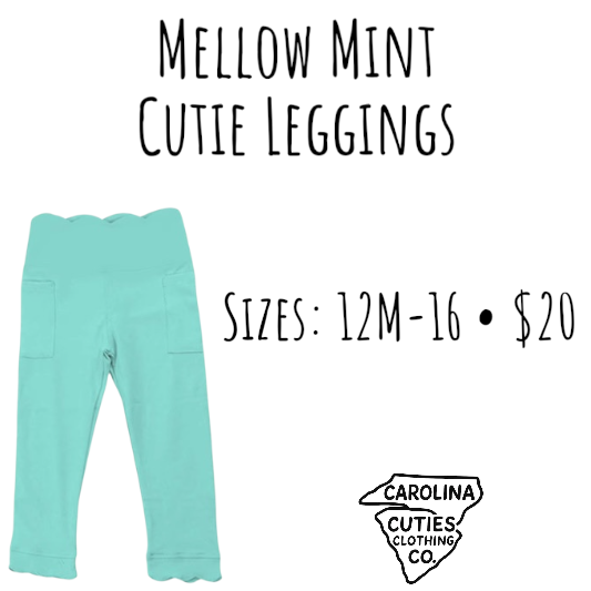 Mellow Mint Cutie Leggings