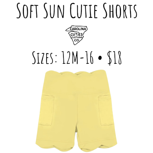 Soft Sun Cutie Shorts