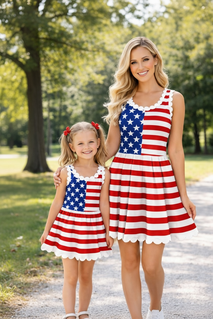 Women's Stars & Stripes Callie Athletic Dress