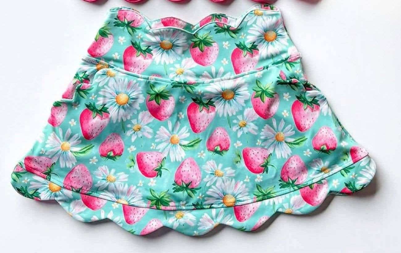 Strawberry Sunshine Mama Skort