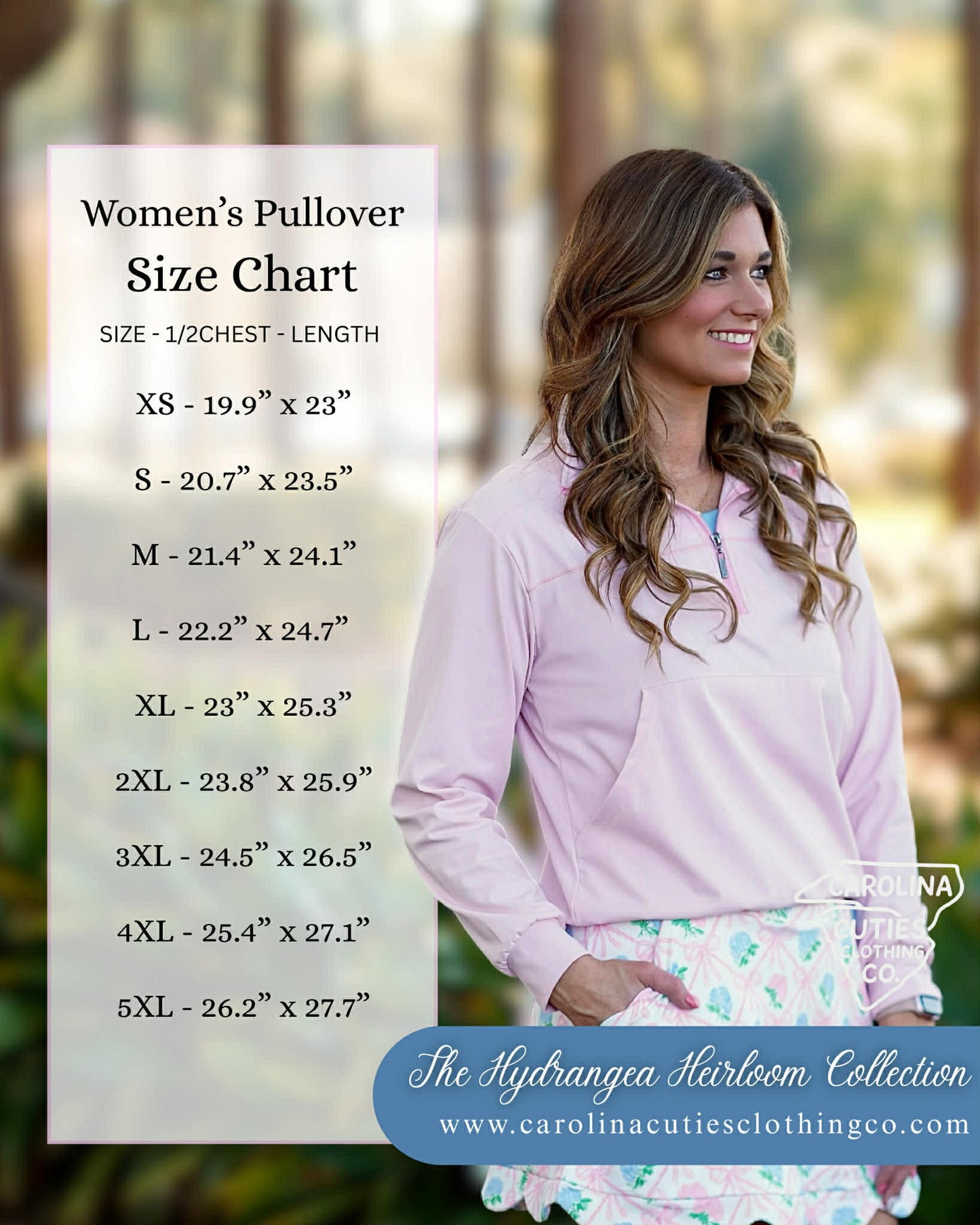 Women’s Hydrangea Pullover