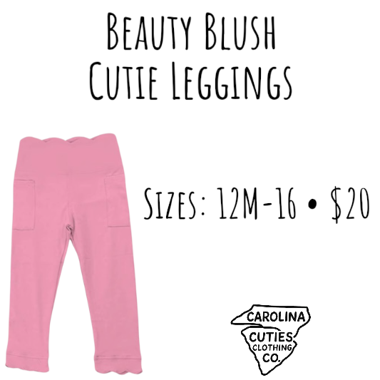 Beauty Blush Cutie Leggings