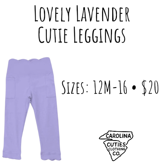 Lovely Lavender Cutie Leggings
