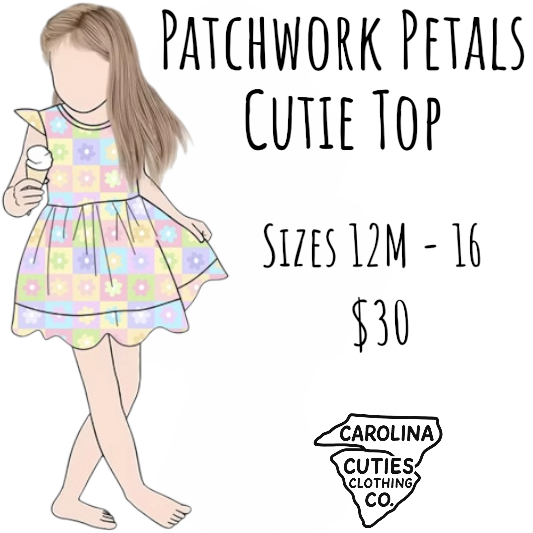 Patchwork Petals Cutie Top