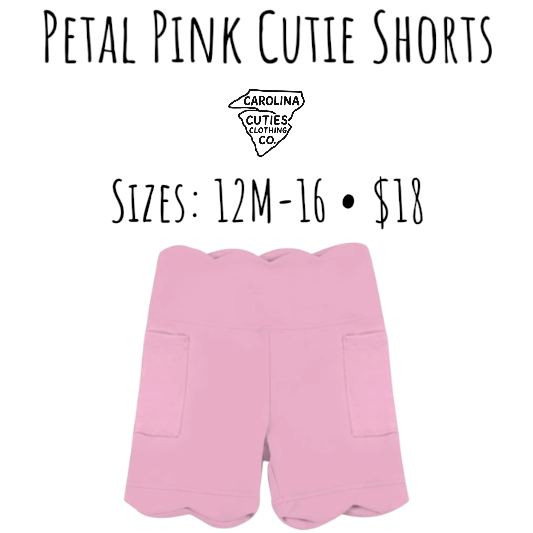 Petal Pink Cutie Shorts